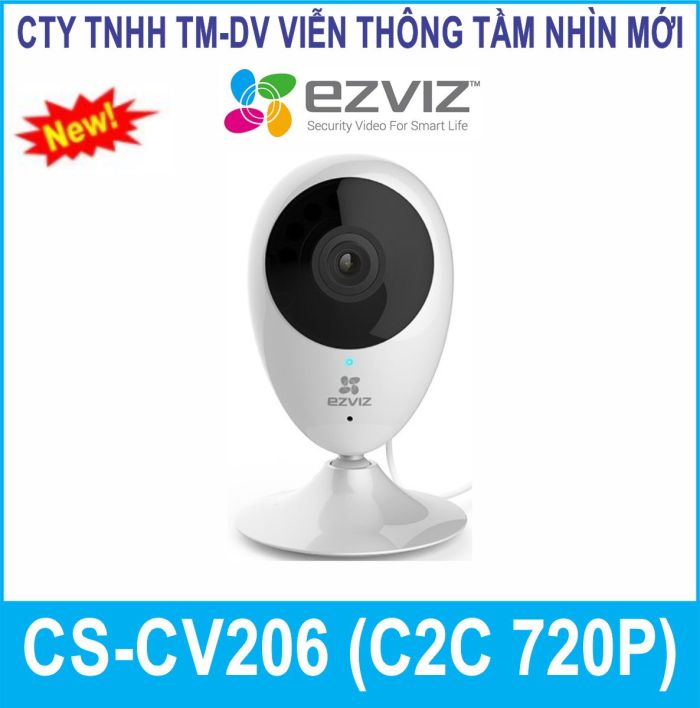 Camera quan sát IP WIFI CS-CV206 (C2C 720P)
