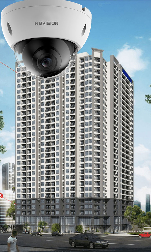 Lắp camera quan sát cho khu chung cư