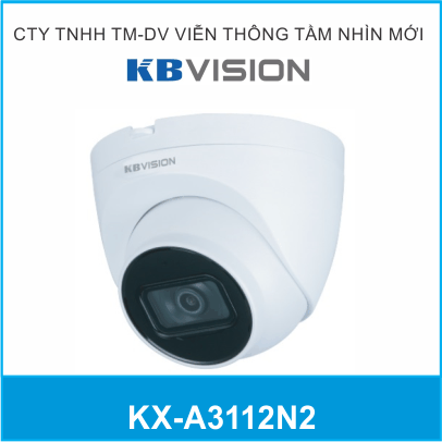 Camera IP Dome hồng ngoại 3.0 Megapixel KBVISION KX-A3112N2