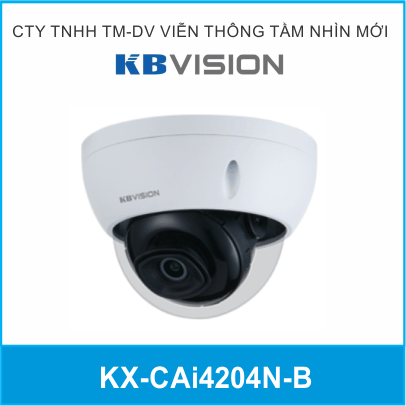Camera IP Dome Kbvision KX-CAi4204N-B 4.0MP Nhận Diện Khuông Mặt