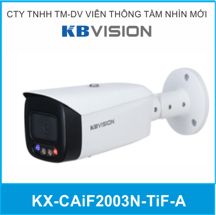 Camera Ip Kbvision 2MP KX-CAiF2003N Full Color iF-A Tích Hợp Mic Thu Âm