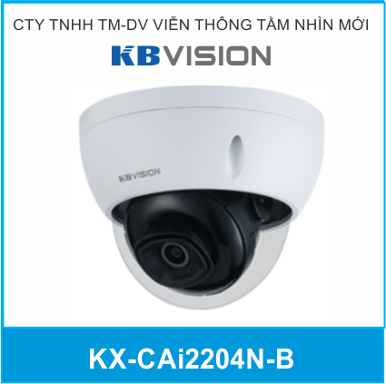 Camera Ip Kbvision 2MP KX-CAi2204N-B Hồng Ngoại 50 Mét