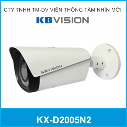 Camera IP Kbvision 2MP KX-D2005N2 Hồng Ngoại 60 Mét