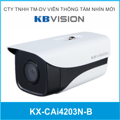 Camera IP Kbvision 4.0MP KX-CAi4203N-B Nhận Diện Khuông Mặt