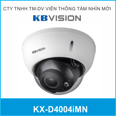 Camera IP Kbvision 4MP KX-D4004iMN Hồng Ngoại 50 Mét
