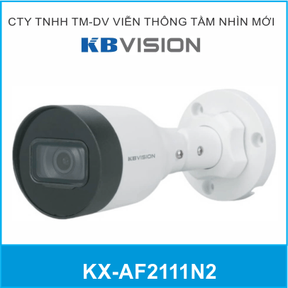 Camera Ip Kbvision Full Color 2.0MP KX-AF2111N2 Đèn Trợ Sáng 15 Mét