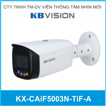 Camera IP Kbvision Full Color 5.0MP KX-CAiF5003N-TiF-A Tích Hợp Mic Thu Âm
