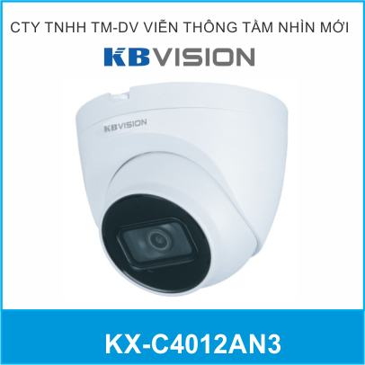 Camera IP KBVISION KX-C4012AN3 4.0MP Chống Ngược Sáng Thực