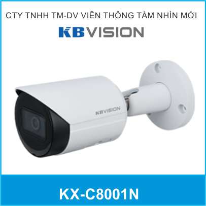 Camera IP KBVISION KX-C8001N 8.0MP Chống Ngược Sáng 
