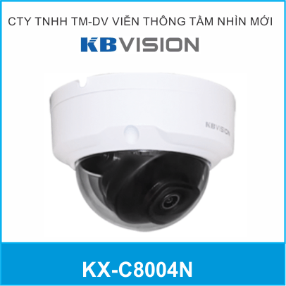 Camera IP KBVISION KX-C8004N 8.0MP chống ngược sáng 