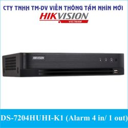 Thiết Bị Ghi Hình DS-7204HUHI-K1 (Alarm 4 in/ 1 out)