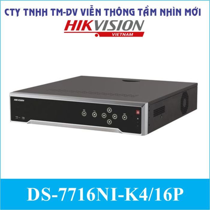 Thiết Bị Ghi Hình DS-7716NI-K4/16P