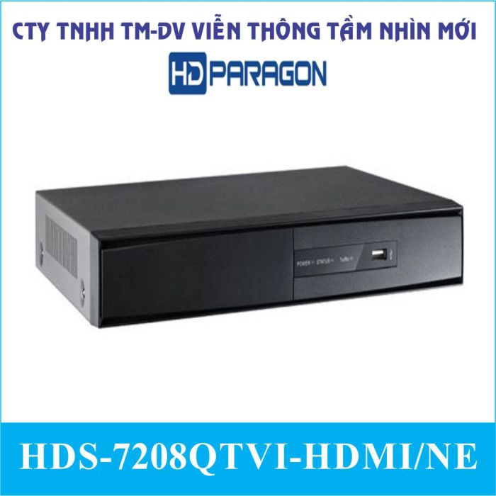Thiết Bị Ghi Hình HDS-7208QTVI-HDMI/NE